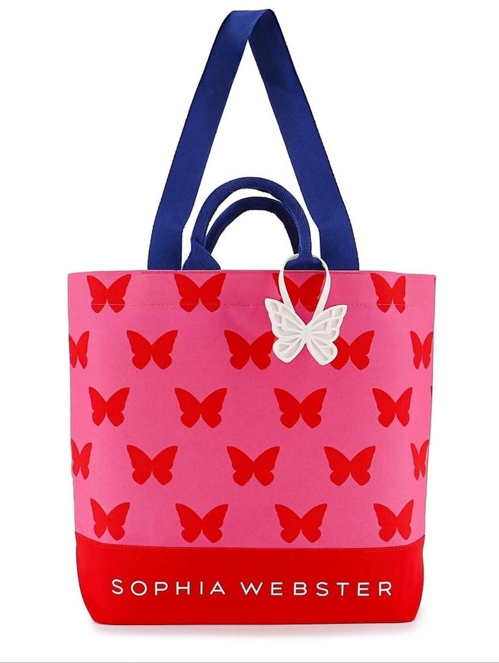 Sophia Webster x Waitrose Polka Butterfly Tote Bag - Picture 2 of 7